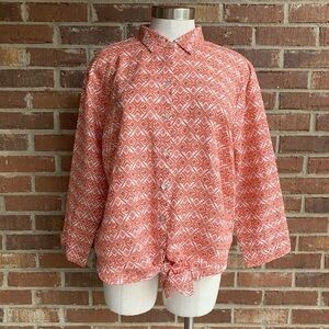 ⭐️Mac Douglas & Houston Linen Blend Printed Shirt‎